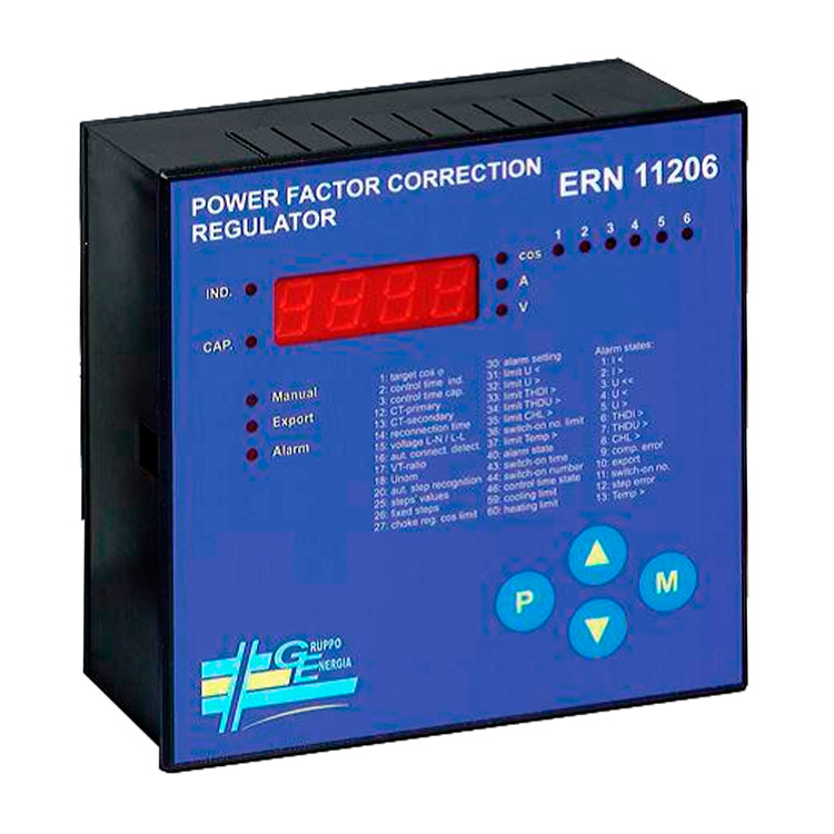 Регулятор реактивной мощности (контроллер) Gruppo Energia Smart ERN-11206