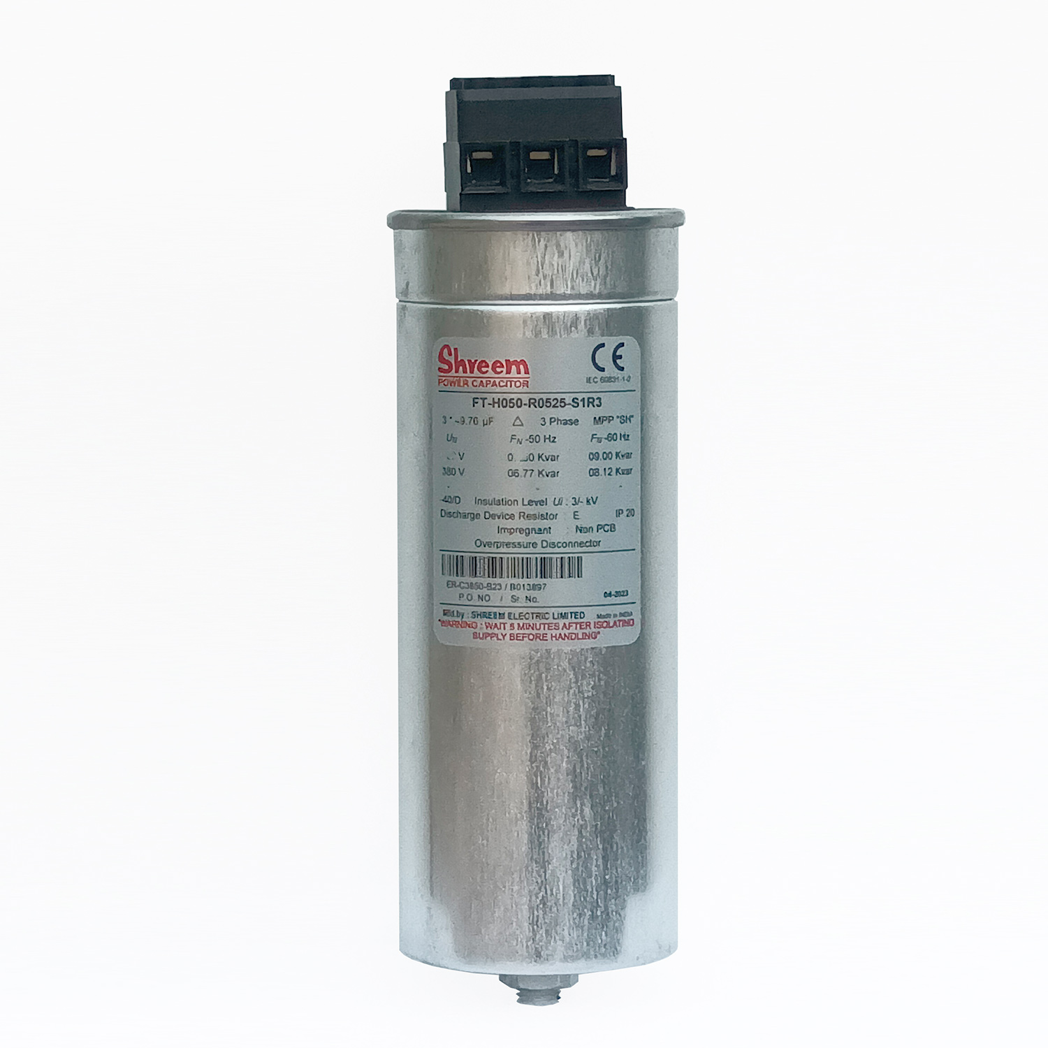 Shreem HD-VAR (FT-H050-R0525-S1R3 / 525В / 5.0, кВАр) Shreem HD-VAR (FT-H050-R0525-S1R3 / 525В / 5.0, кВАр)