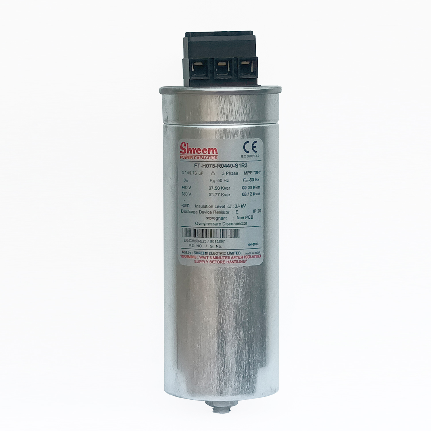  Shreem HD-VAR (FT-H075-R0440-S1R3 / 440В / 7.5, кВАр)