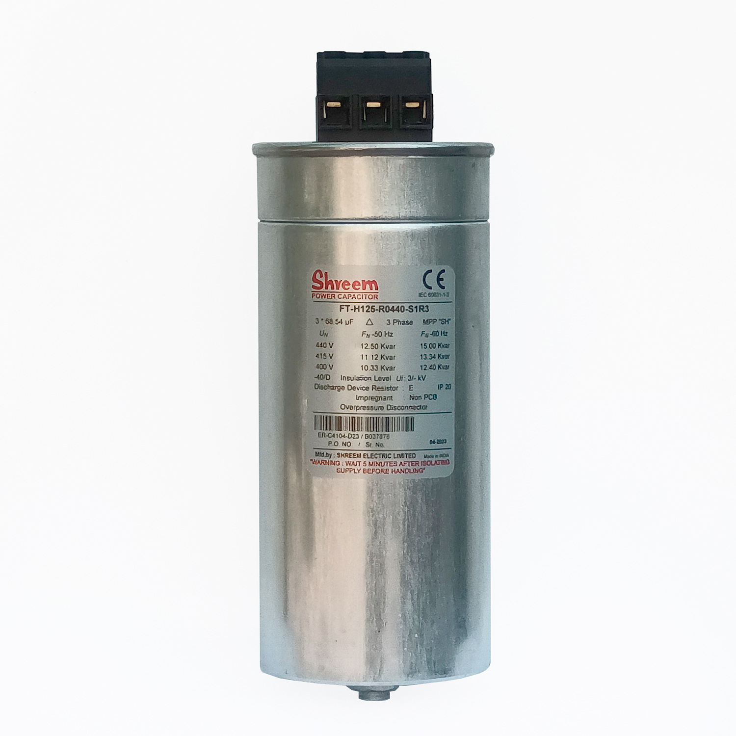 Shreem HD-VAR (FT-H125-R0440-S1R3 / 440В / 12.5, кВАр) Shreem HD-VAR (FT-H125-R0440-S1R3 / 440В / 12.5, кВАр)