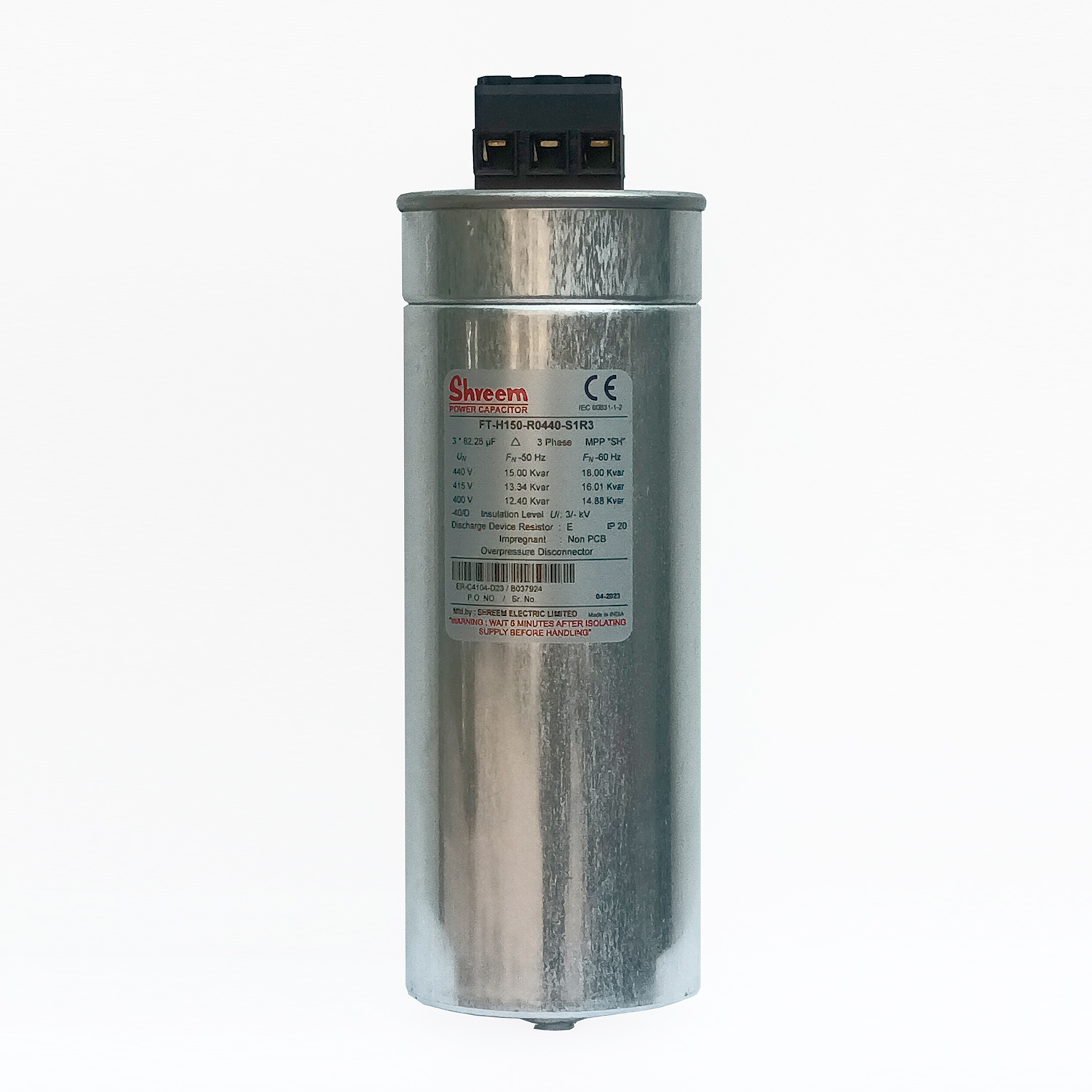 Shreem HD-VAR (FT-H150-R0440-S1R3 / 440В / 15.0, кВАр) Shreem HD-VAR (FT-H150-R0440-S1R3 / 440В / 15.0, кВАр)