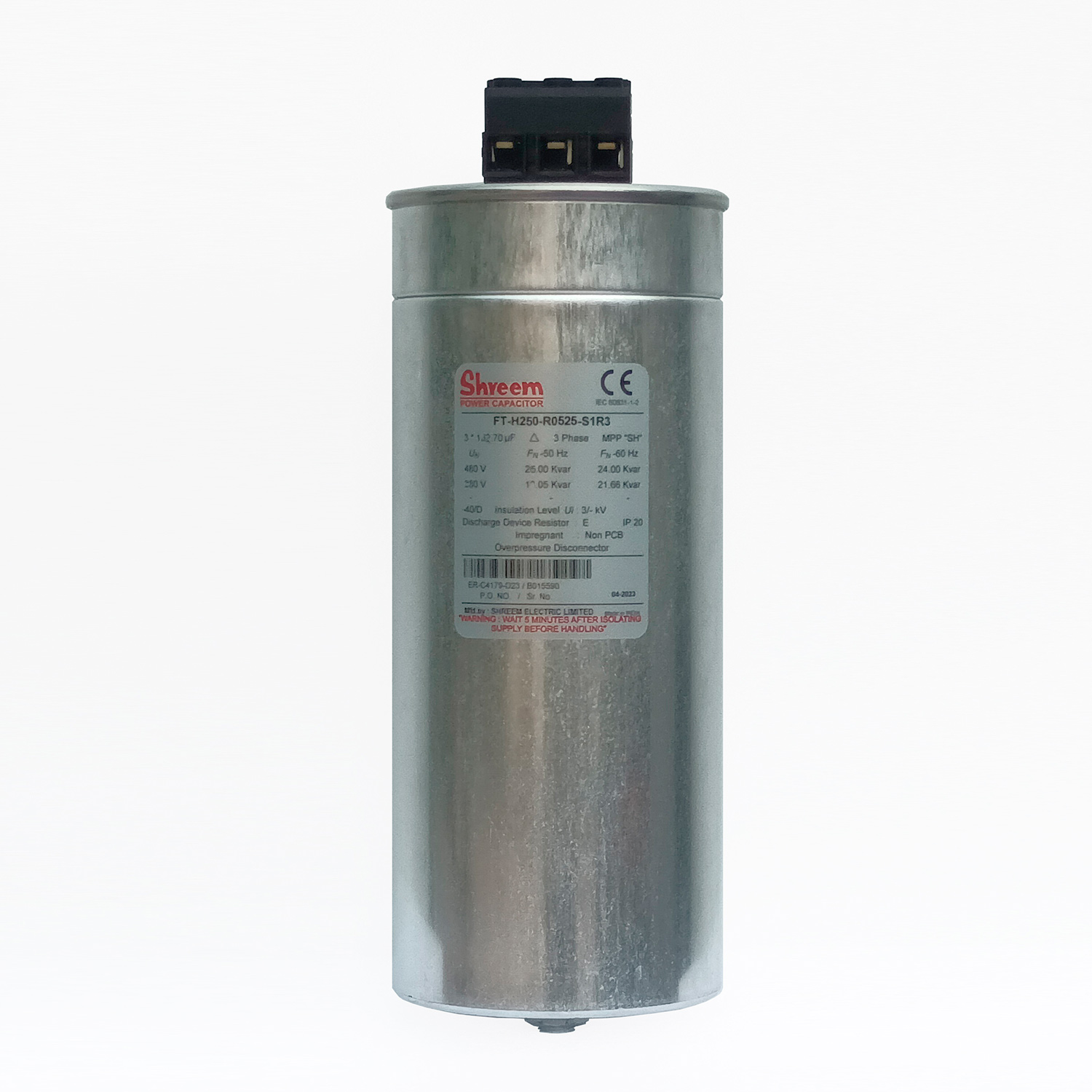 Shreem HD-VAR (FT-H250-R0525-S1R3 / 525В / 25.0, кВАр) Shreem HD-VAR (FT-H250-R0525-S1R3 / 525В / 25.0, кВАр)