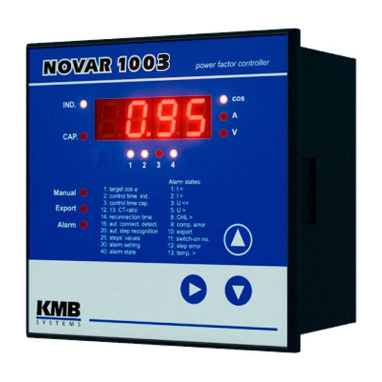 Регулятор реактивной мощности (контроллер) KMB systems NOVAR 1003