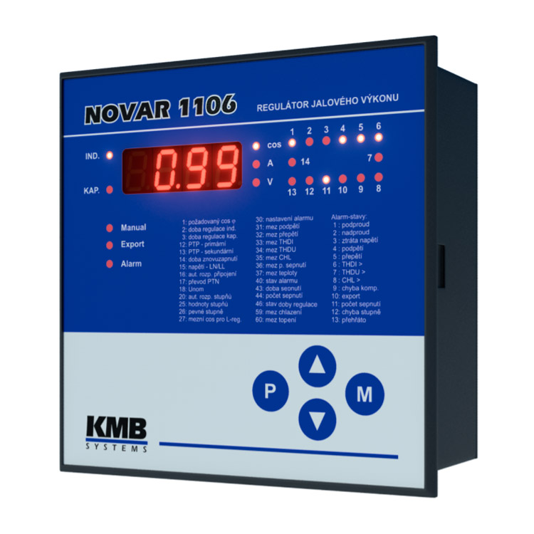 Регулятор реактивной мощности (контроллер) KMB systems NOVAR 1106