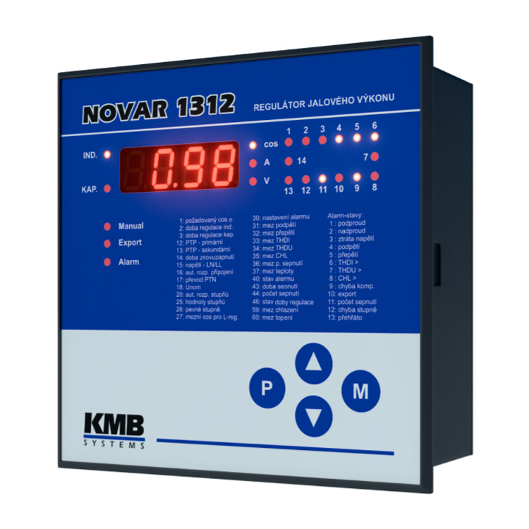 Регулятор реактивной мощности (контроллер) KMB systems NOVAR 1312