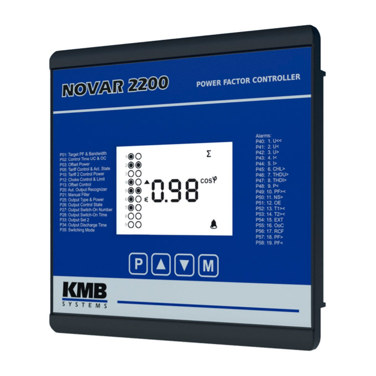 Регулятор реактивной мощности (контроллер) KMB systems NOVAR 2200